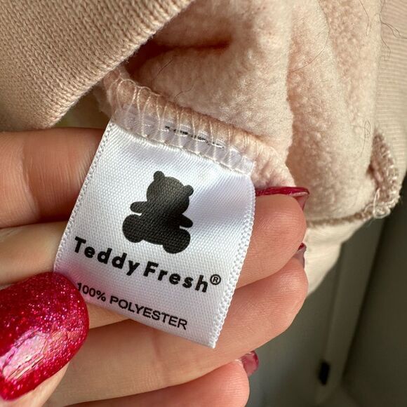 Teddy Fresh size 2XL the polar colorblock quarter zip fleece pullover sweatshirt - Picture 5 of 8